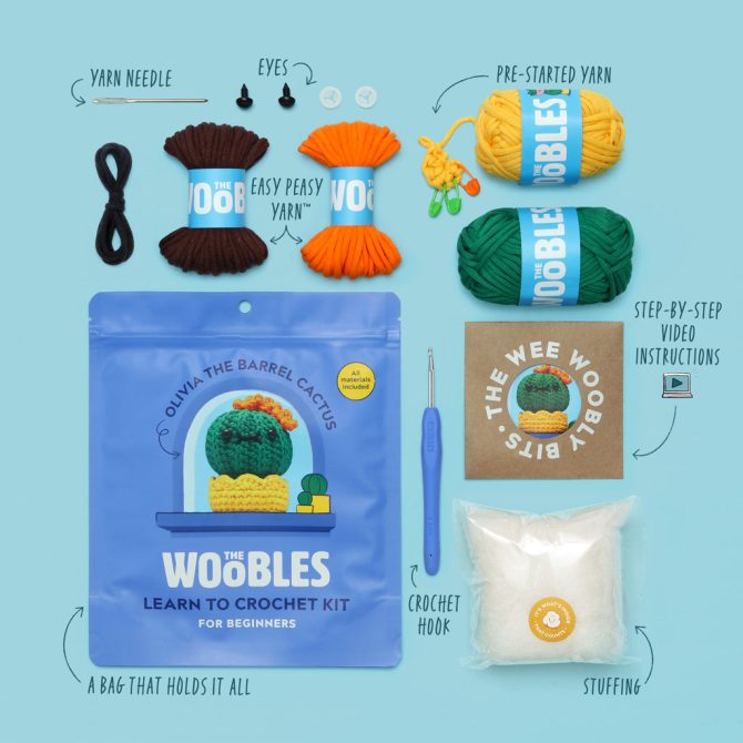 Olivia the Barrel Cactus Crochet Kit - Image 4