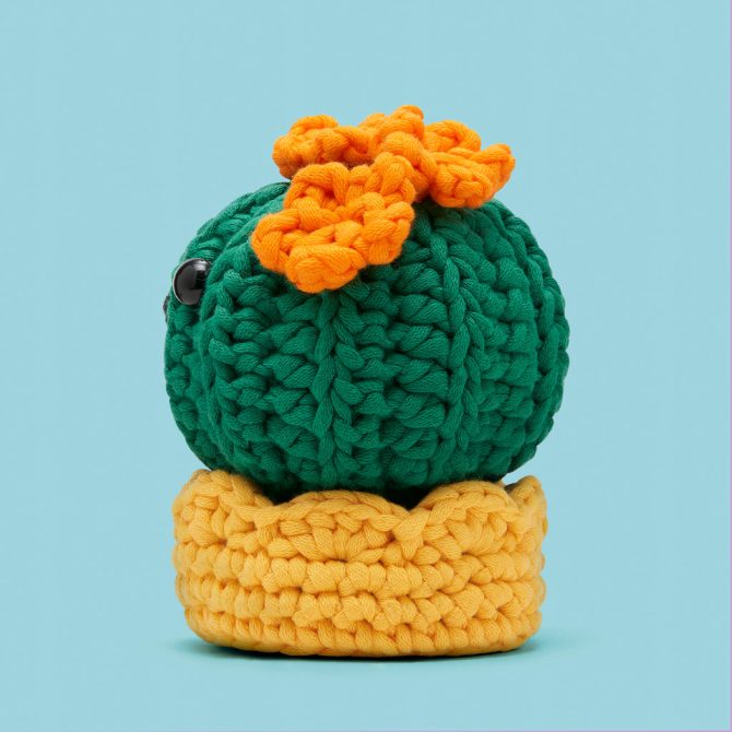 Olivia the Barrel Cactus Crochet Kit - Image 2