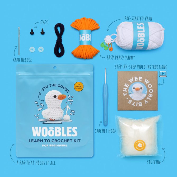 Stu the Goose Crochet Kit - Image 4
