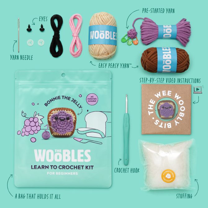 Bonnie the Jelly Crochet Kit - Image 4