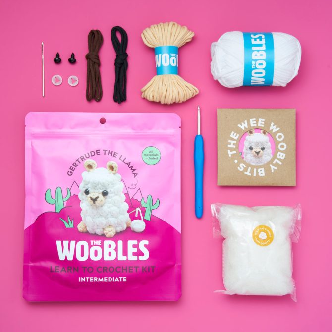 Gertrude the Llama Crochet Kit - Image 2