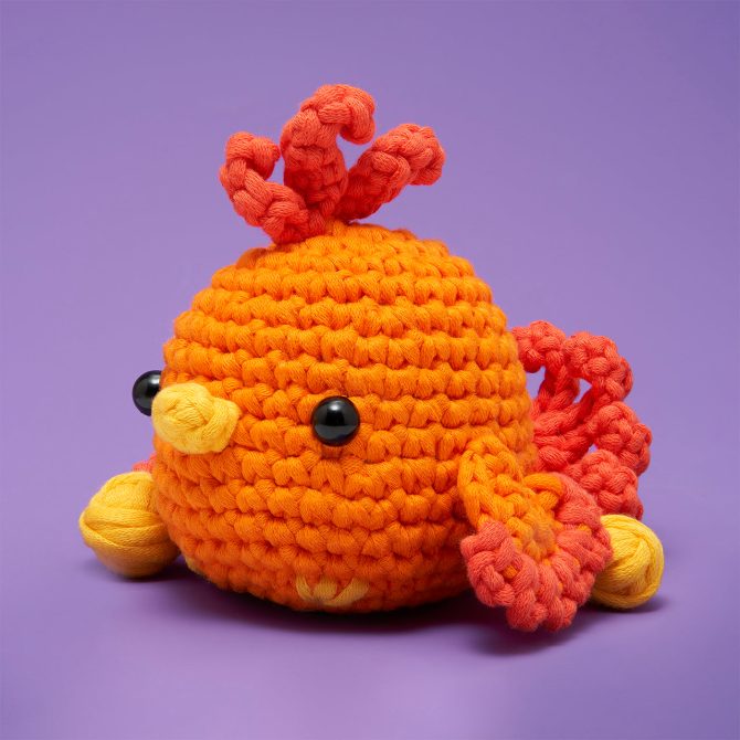 Albie the Phoenix Crochet Kit - Image 3
