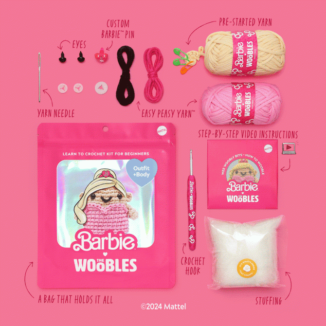 Barbie™ Crochet Kit - Image 3
