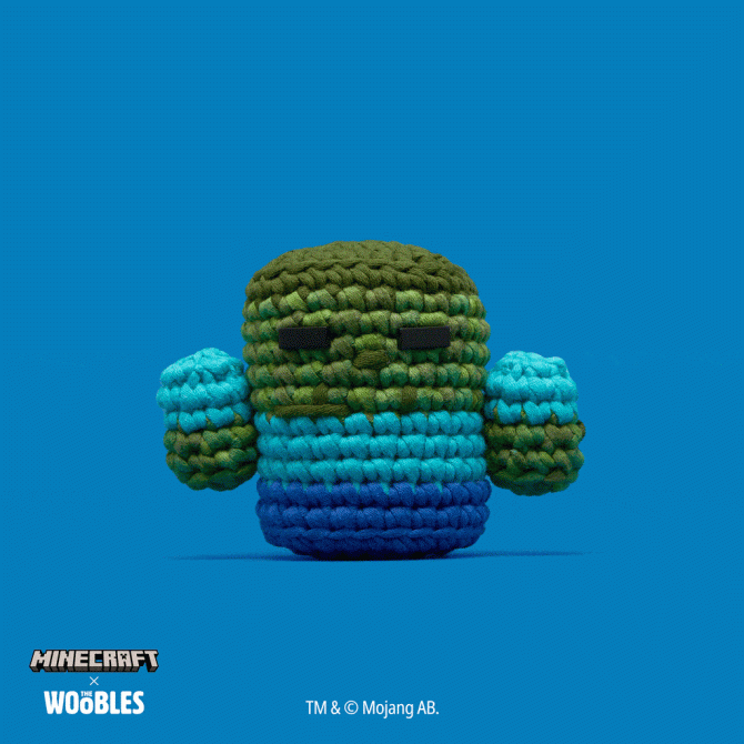 Minecraft Zombie Crochet Kit - Image 2