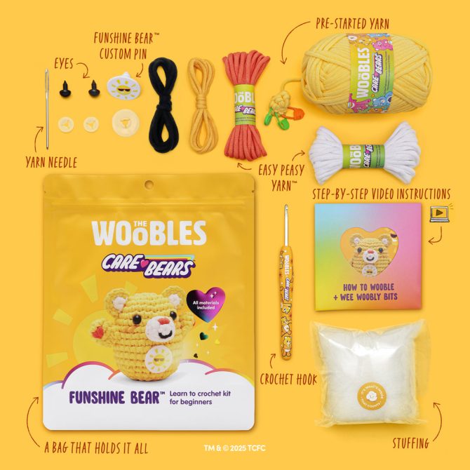 Funshine Bear™ Crochet Kit - Image 4