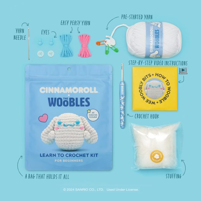 Cinnamoroll™ Crochet Kit - Image 3