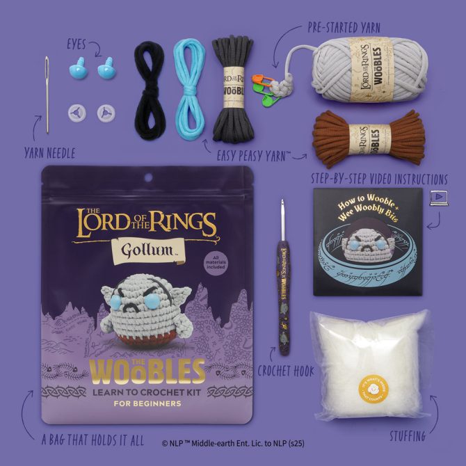 Gollum™ Crochet Kit - Image 3
