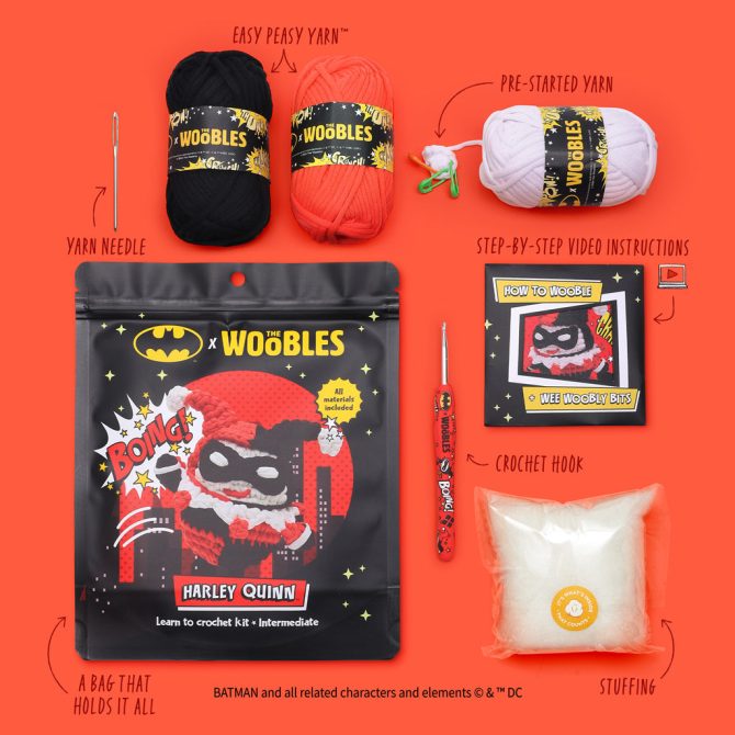 Harley Quinn™ Crochet Kit - Image 3