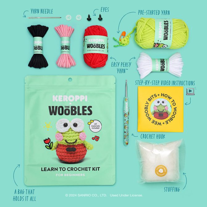 Keroppi™ Crochet Kit - Image 3