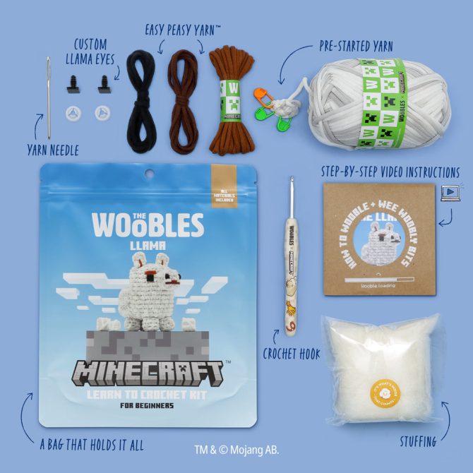 Minecraft Llama Crochet Kit - Image 3