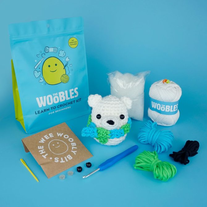 Earth Day Limited Edition Lola Loca the Polar Bear Crochet Kit - Image 2