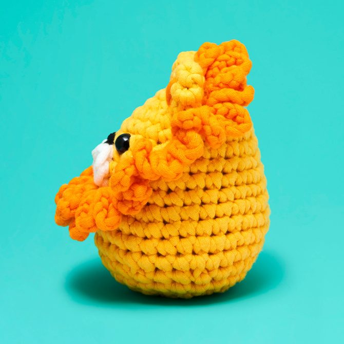 Sebastian the Lion Crochet Kit - Image 3